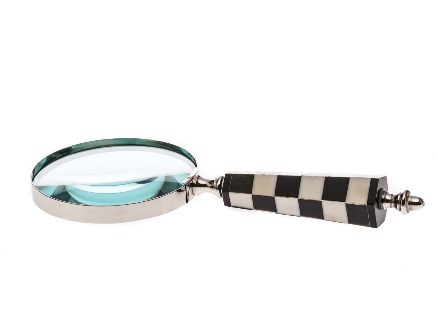 Lupe Leselupe Lesehilfe im antik Stil in Perlmutt Optik Larp Vergrößerungsglas