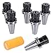 HFS(R) Collet Set CAT40 ER32 Collet Chuck Tool For Milling Lathe Machine 5PCS