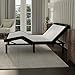 Blissful Nights e4 Queen Adjustable Bed Base Frame with Zero Gravity, Massage Motors, Anti-Snore, USB Charging, Nightlight, Wireless Remote, 10-Year Warranty, and No Tools Required Assembly