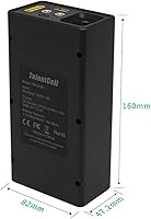 Vista 4 de Talentcell 12V Lithium ion Battery PB120B1, Rechargeable 38400mAh 142.08Wh Li-ion Battery Pack with Dual DC 12V and 5V USB Output for LED Light