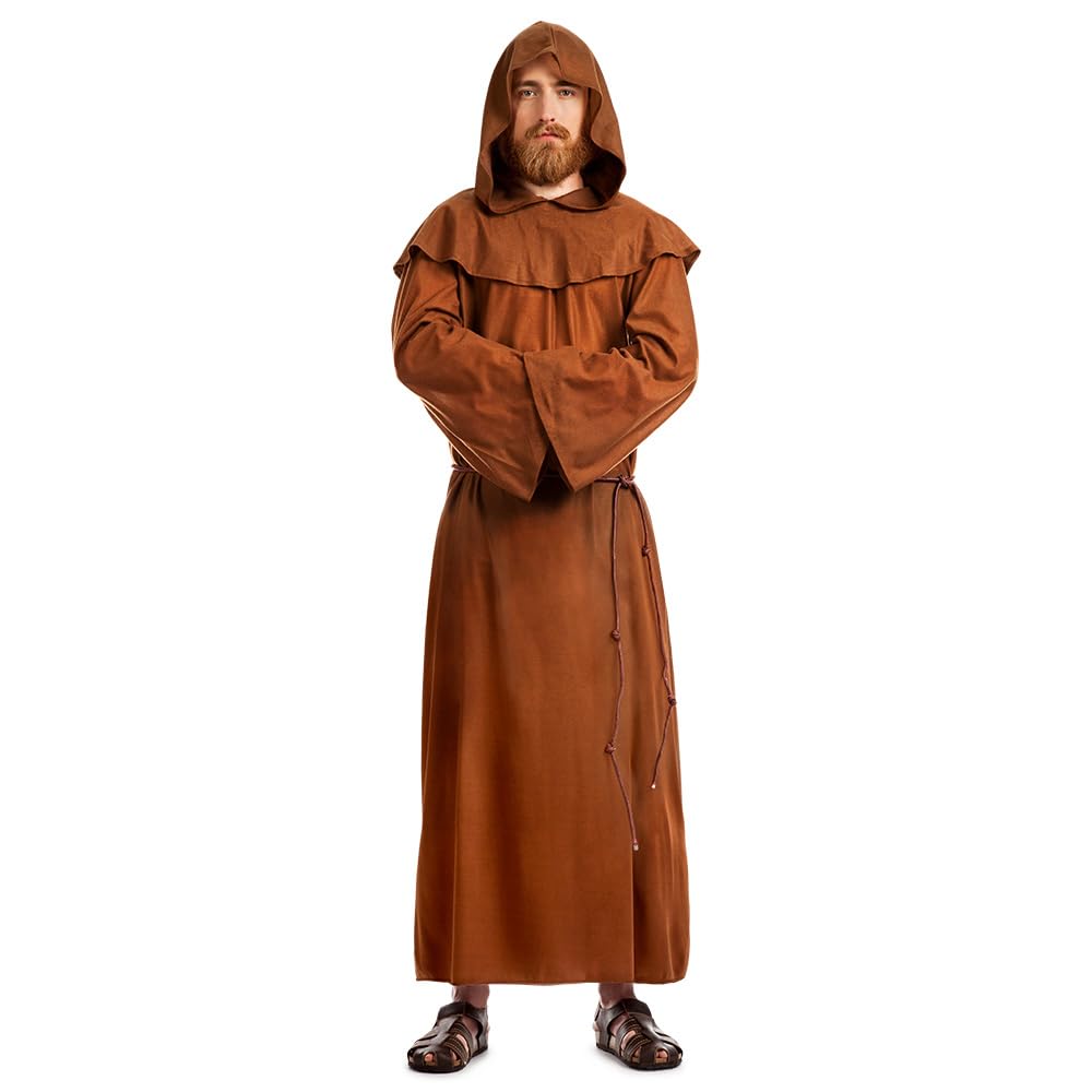 Boland 84473 Mnch (S) Adult Monk Wimbish Costume, Multicoloured