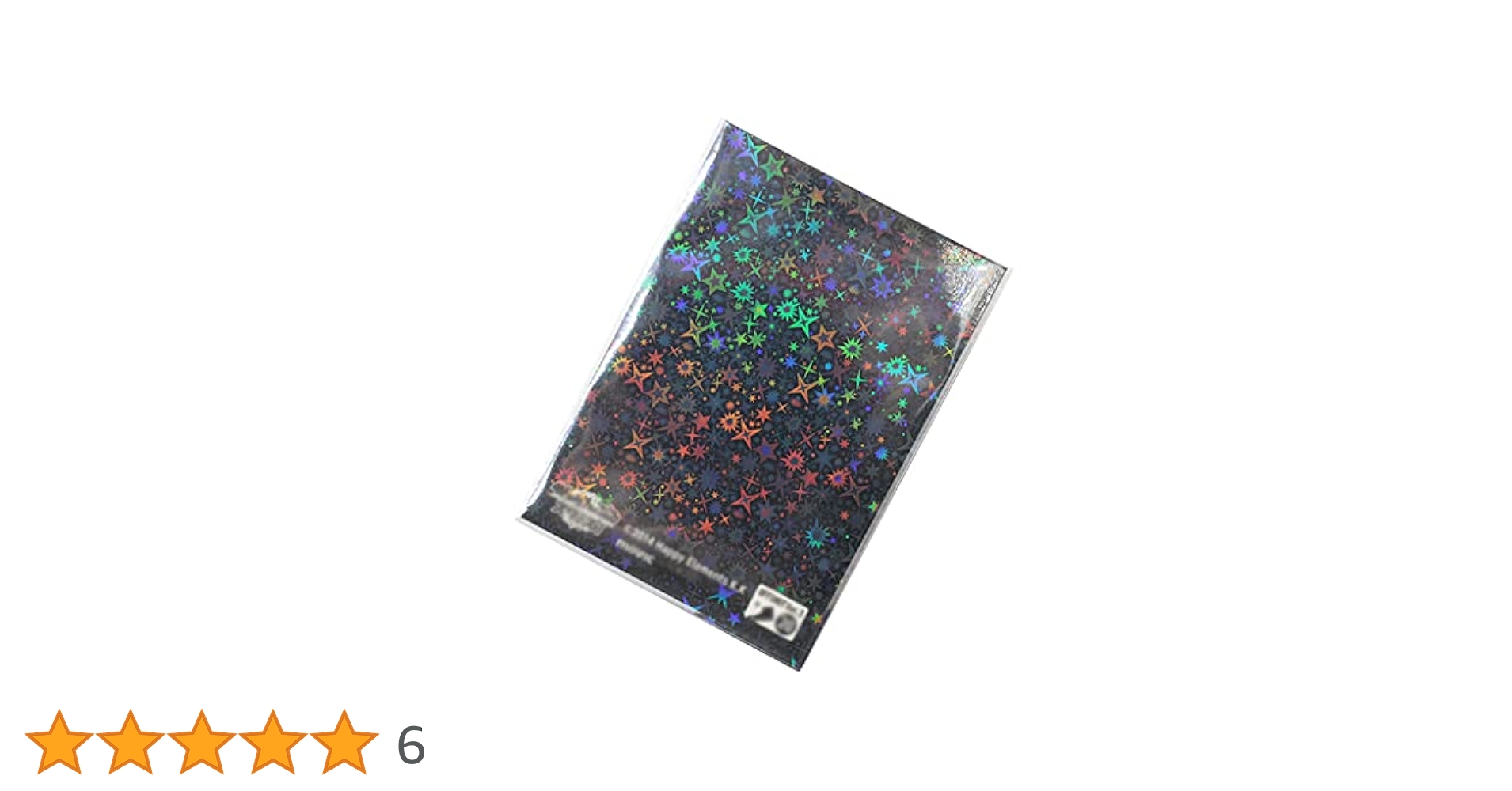 Amazon | ノーブランド品 ホログラムスリーブ スター 星 ホロ