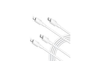Anker Premium Lightning Cable (6ft, White, 310 Series, 2-Pack): Fast Charging Compatible...
