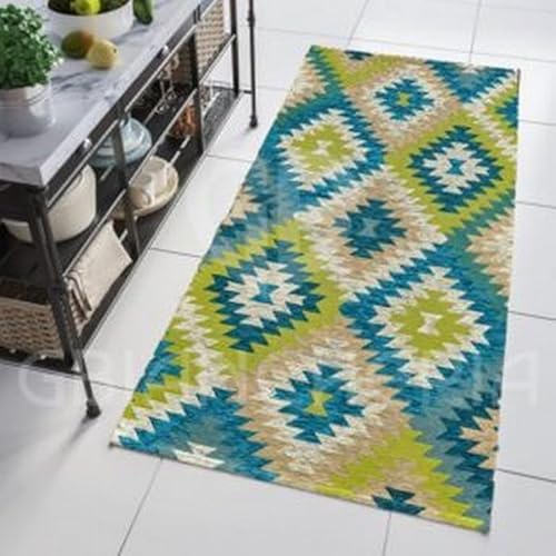 Tappeto Suardi Passatoia Cucina Bagno Modello AVANA col OASI Made in Italy (55x80)