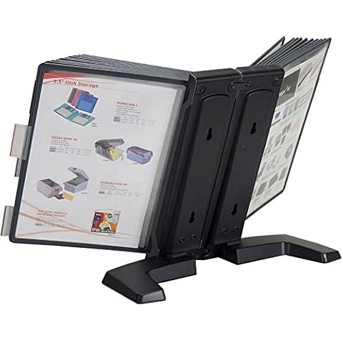 Aidata FDS005L-20 Desktop Reference Organizer, Includes 20 Display Panels, Displays up To 40 Pages Cover