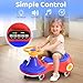 Winfire 12V Electric Wiggle Car with Pedal, 3 in 1 Swing Car, Flashing Wheel, Music, 160LBS, Rechargeable Battery, Anti-Rollover Ride On Toy Car, Gift for 3+ Boys and Girls Indoor Outdoor