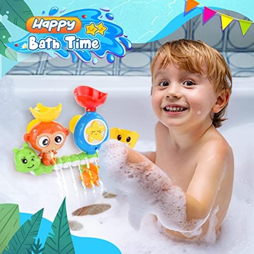 SAITCPRY Monkey Waterfall Bath Toys - Gifts for Kids