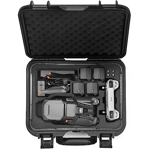 Lekufee Waterproof Hard Case for DJI Mavic 3 Pro Mavic 3 Classic Combo DJI RC 2 RC N3/N2 Accessories(Case Only)