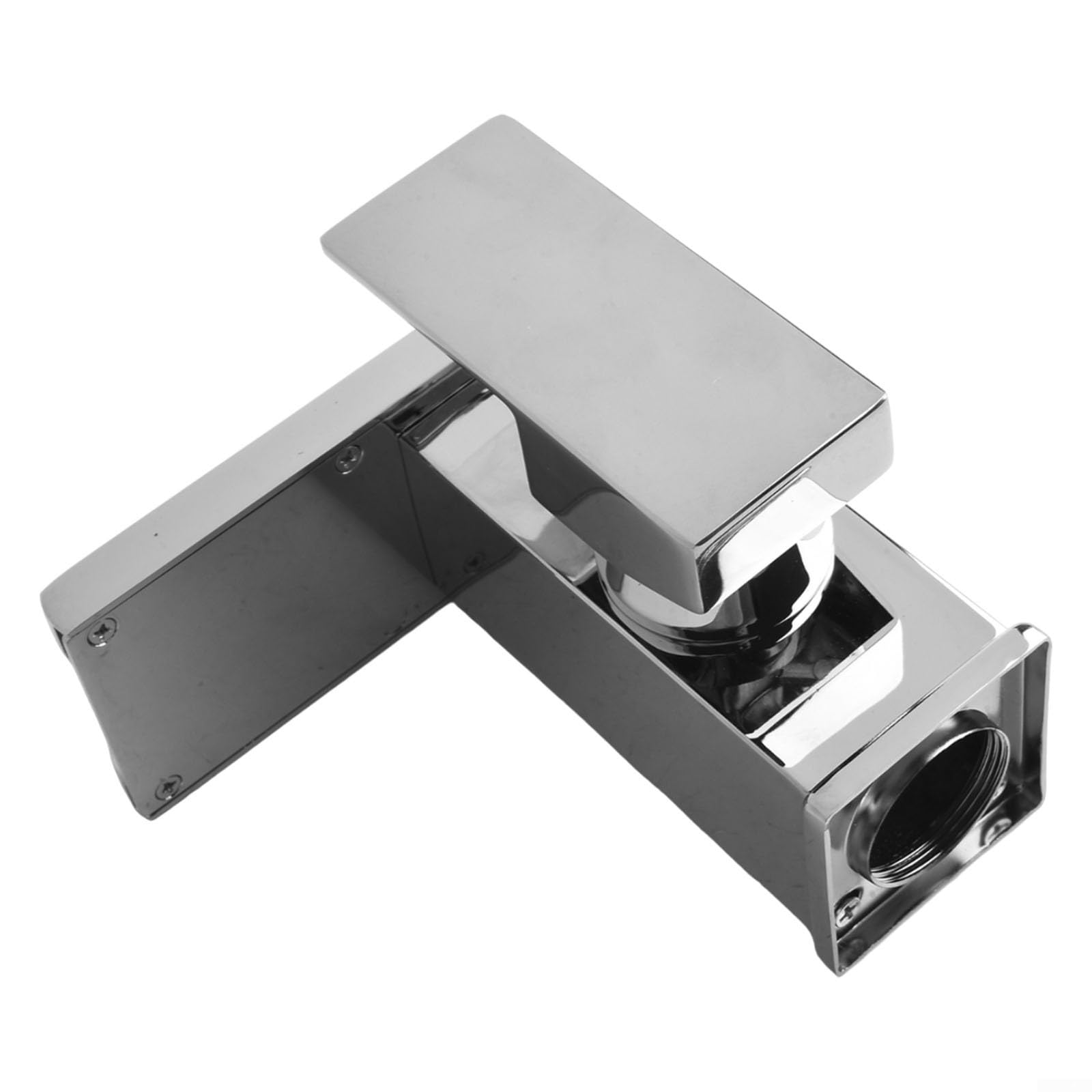 Rubinetto per lavabo da bagno, innovativo, con tecnologia avanzata per fornire una straordinaria esperienza di illuminazione (argento)