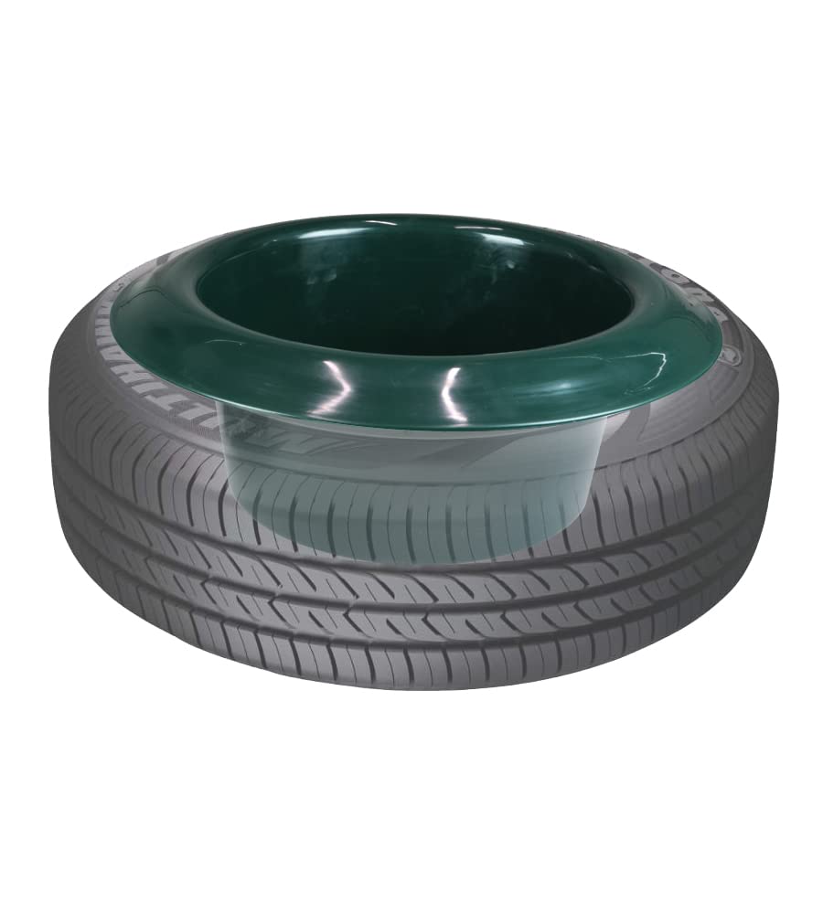 Horses, Mangeoire Circulaire à Pneu Tecno, Mangeoire pour l’Équitation, Solide et Robuste, Parfaite pour l’Alimentation de Votre Cheval, Pratique et Hygiénique, Réduit Les Gaspillages