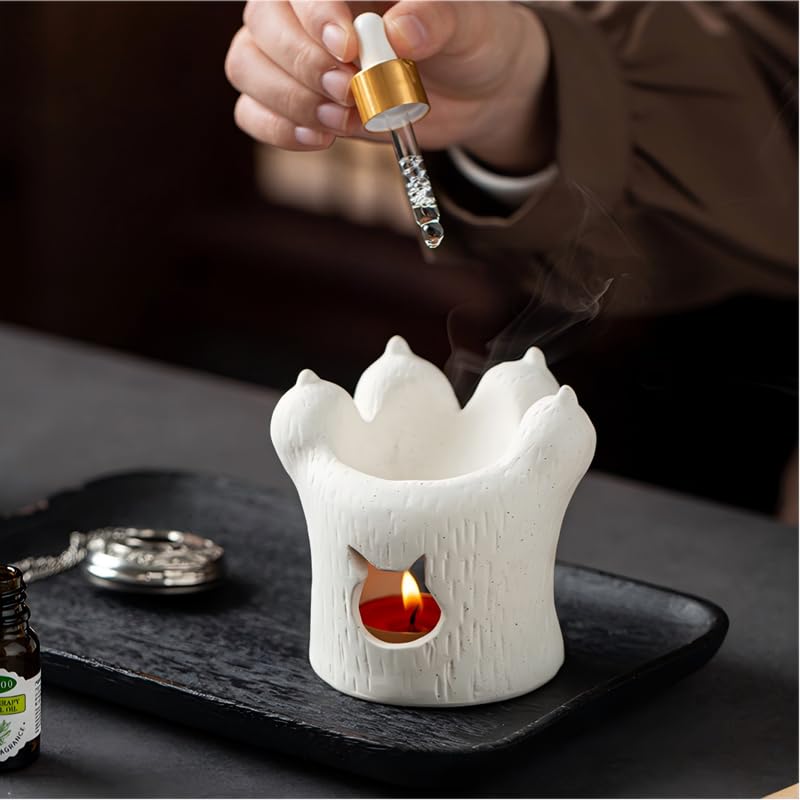 Difusor Aromático de Cera para Gatos de Cerámica miniatura 5