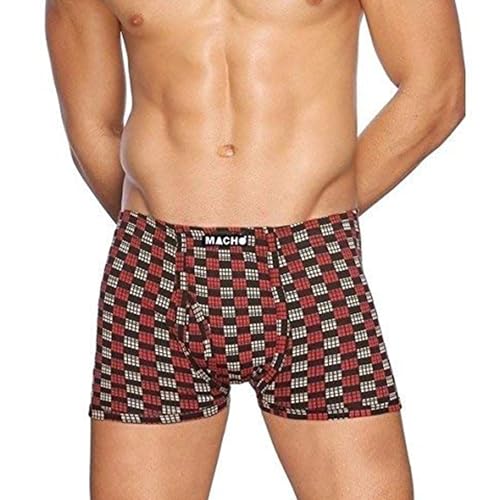 Image of sporto Macho Men's Trunk Underwear | Outer Elastic Soft and Durable Waistband | Soft Waistband | Breathable Comfortable Innerwear | Pack of 1 | Color May Vary