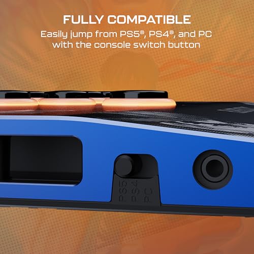 Image of Turtle Beach Victrix Pro KO Leverless Fight Stick: Street Fighter II PS5 | PlayStation, Windows PC, Tournament Arcade Controller, 16 Cherry Switches, Slim Design, Street Fighter II Champion Edition