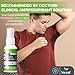 NO SWEAT Maximum Strength Antiperspirant Spray, Strong Deodorant for Excessive Sweating & Hyperhidrosis Treatment, Lasts up to 7 Days -50ml) Packing May Vary