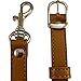SaSarili Adjustable Replacement Cross Body Handbag Purse Strap Camel 0.6 inch wide, 43-51 inch long with Nickel Tone Hardware