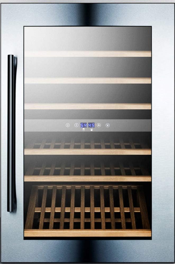 Summit VC60D Integrated Dual-Zone Wine Cellar, Glass