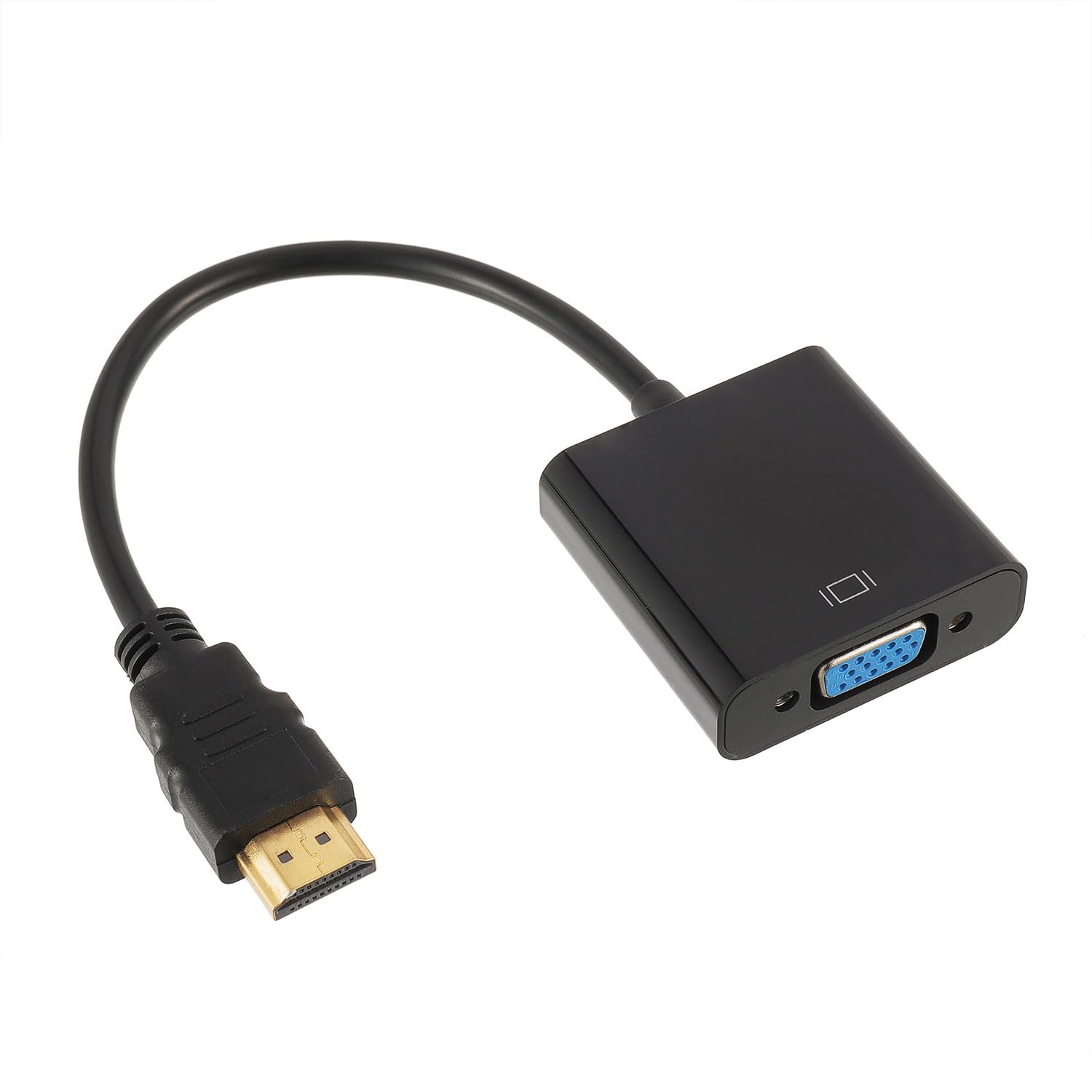 Adaptateur HDMI vers VGA mâle vers Femelle Convertisseur Numérique Analogique