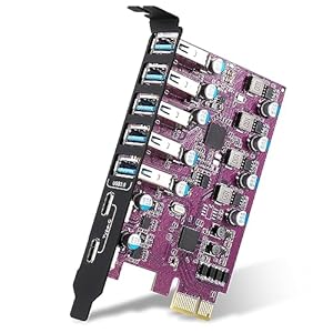 YEELIYA PCIe USB 3.0 7 Port Karte