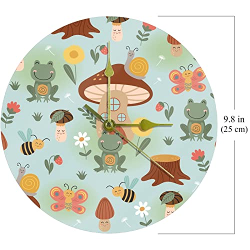 Horloge murale ronde décorative pour harmoniser l'ambiance de l'école - 7