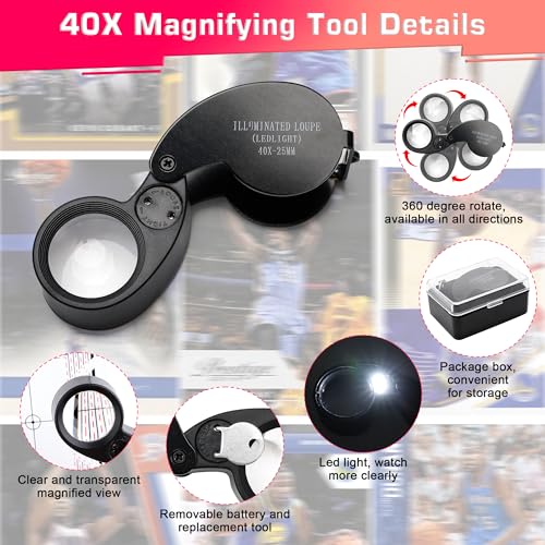 Luxiv Card Grading Centering Tool Kit (Rounded Corner)