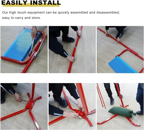 Testeur de saut vertical à installer rapidement avec échelle de test physique