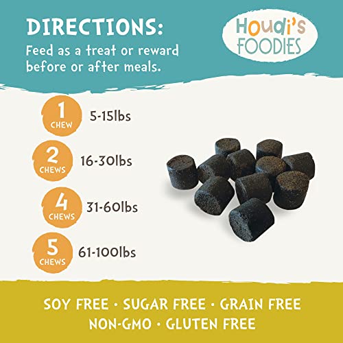 Image of Houdi's Foodies Hip & Joint by North American Herb & Spice - Easy-to-Chew, Veterinarian-Approved SmartSupps for Dogs - Grain Free, Gluten Free & Non-GMO