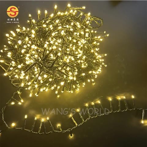 Fairy Lights 25m Christmas lights 250 LEDs Warm White, 8 Modes Led Light Black Wire for Diwali Decorations, Christmas Tree Lights Indoor & Outdoor Waterproof Led Light Strip for Diwali & DIY