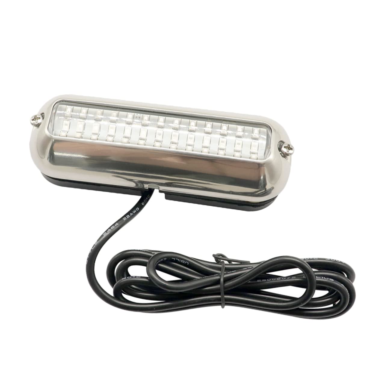 NAMOARLY Led Underwater Light for Boat Yacht Underwater Lights Waterproof Stainless Steel Lamp for Dec