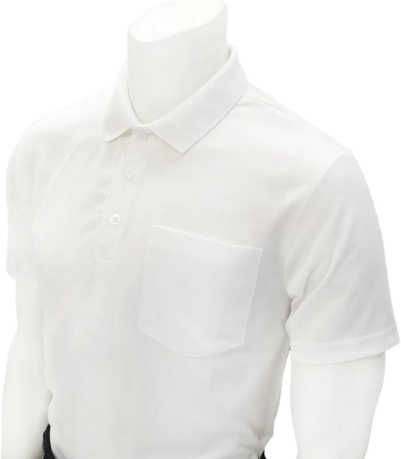 Smitty VBS-487 White Mesh Shirt with Chest Pocket Volleyball Referee Official Shirt