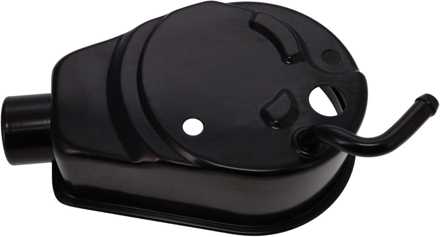 Top Street Performance Saginaw P Series Power Steering Pump Reservoir for GM - Black