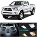 LEDpartsNow Toyota TACOMA 2005-2015 Xenon White Premium LED Interior Lights Package Kit (7 Pieces) + Install Pry Tool
