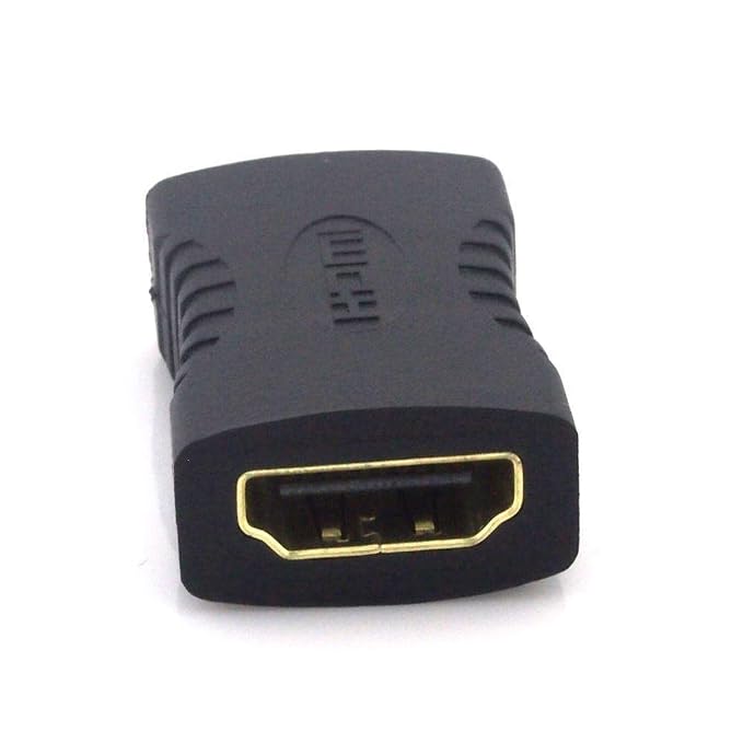 C&E CNE85002 HDMI Coupler Joiner F/F Changer Extender Connector (Black)