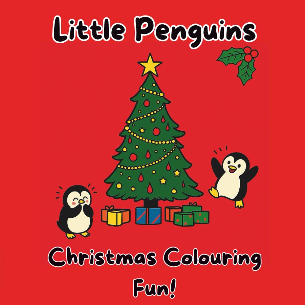 Little Penguins: Christmas Colouring fun!