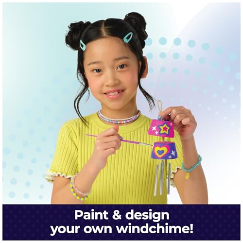 Cool Maker, Chic Chimes Painting Kit with 5 Colors, Paint & Design a Stylish Windchime, Room Decor Arts and Crafts Kit, Kids Toys for Girls Ages 8 and up - Thumbnail 2
