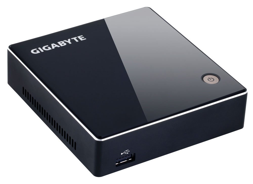Gigabyte GB-XM14-1037 - Barebón de sobremesa (Controlador LAN: Realtek RTL8111E), Negro