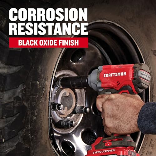 סט בוקסות אימפקט עמוקות 1/2 אינץ' CRAFTSMAN דגם CMMT15887 – תמונה 3