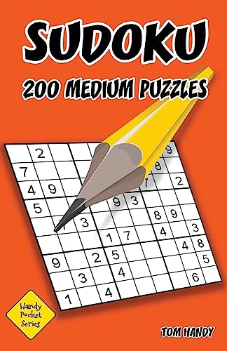 Sudoku 200 Medium Puzzles: Handy Pocket Series Book