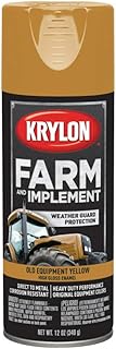 K01953000 Farm & Implement Spray Paint, High Gloss, Old Equipment Cat Yellow, 12 oz.