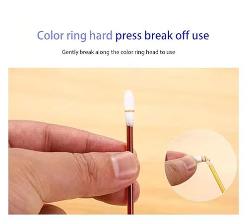 Miniatura 10 de 100 hisopos desechables de yodóforo, suministros para exteriores, hisopos de algodón médico, yodo, empaquetados individualmente, hisopos de algodón