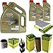 Produktbild Filter Set Inspektionspaket 8 Liter Motoröl EDGE Titanium FST 5W-30 LL MANN-FILTER Innenraumfilter Kraftstofffilter Luftfilter Ölfilter