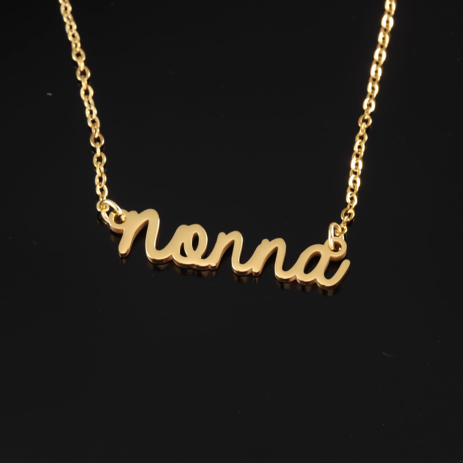 Kivosliviz Gift for Nonna Necklace Women from Grandkids Best Birthday Jewelry Nonna Necklace