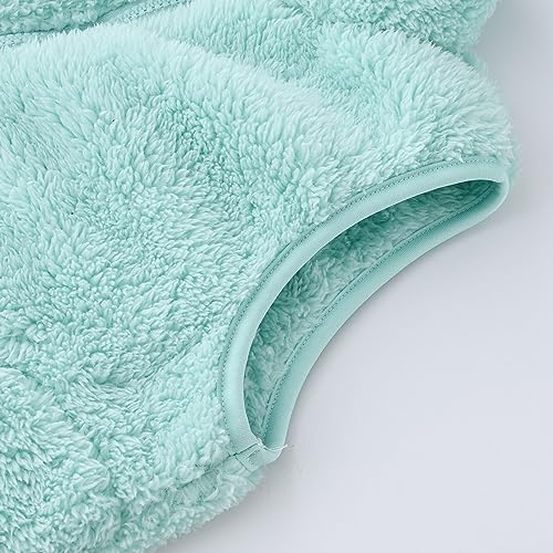 Baby Boys Girls Fleece Vest Jacket Toddler Kids Fuzzy Vest Coat Zip Up Sherpa Winter Warm Waistcoat with Pockets4