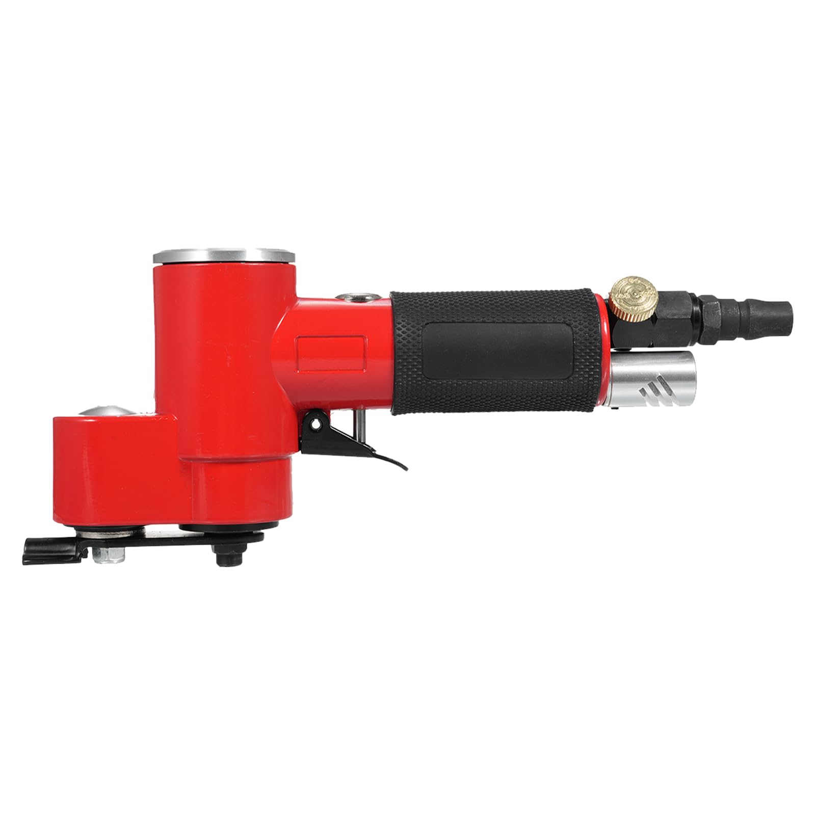 YC2622 Lijadora Neumática Recta, Máquina Pulidora Neumática de Vaivén para Muebles Madera Superficies Metálicas, con 1 Almohadilla Lijadora (YC2622)