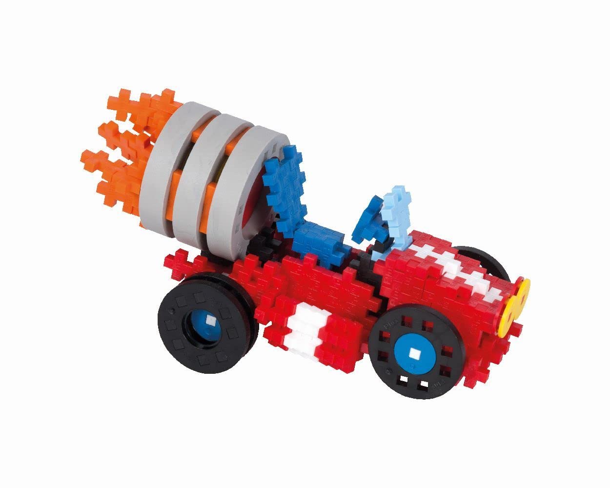 PLUS PLUS 9607016 Yaratıcı yapı taşları, Learn to Build araç seti, yapı oyuncağı, PlusPlus Go, 800 parça, Basic