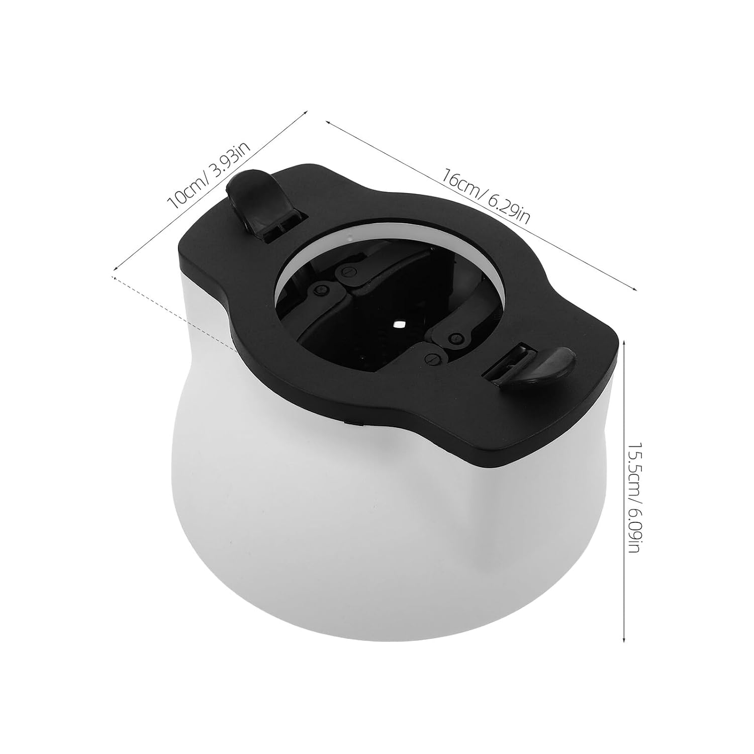 Adjustable Universal Hair Diffuser Attachment 4.2-7.55cm Nozzle Hooded Dryer Attachment for Home Use, Curl Enhancing Blow Dryer Accessory for Styling Wavy and Curly Hair
