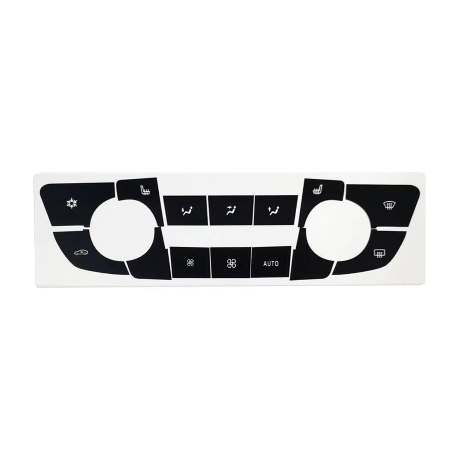 Auto Interior Trim Compatible with Vauxhall for Insignia A G09 MK1 Button Sticker Climate Air Accessories Interior Repair Cover