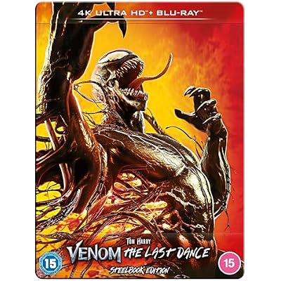Venom: The Last Dance 4K UHD plus Blu ray Steelbook