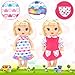 ECORELF 10 Set Alive Baby Doll Clothes, Doll Clothes and Accessories for 10-12 Inch Girl Dolls Outfits Include Cute Jumpsuit, Skirts