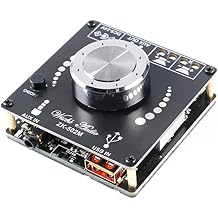 ZK-502M 50W+50W Bluetooth-Compatible Amplifier Mini 2.0 Stereo Dual Channel AMP Power Output DC 12V AUX USB Input 502M