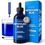 Methylene Blue Pharmaceutical Grade, 5% USP Grade Methylene Blue Drops for Humans, Third Party Tested - 120mL